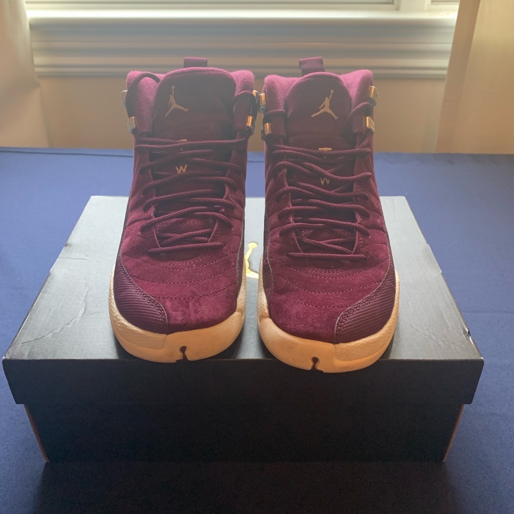 Jordan 12’s. Only worn a few times and are in very good condition.
